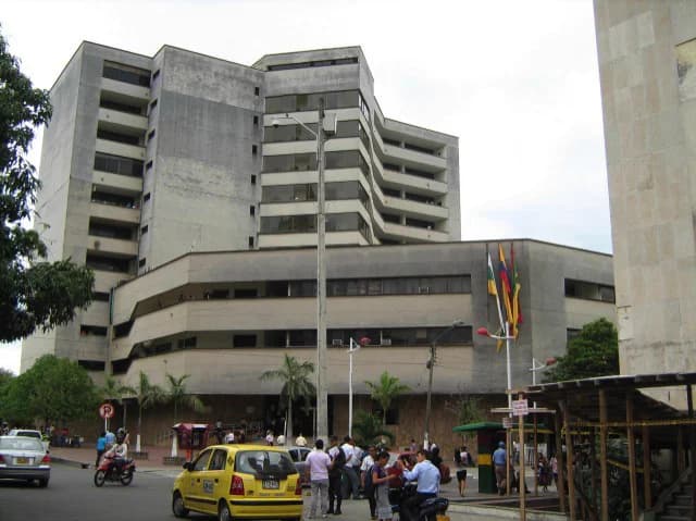 Palacio de Justicia Neiva - Vista General de la Obra